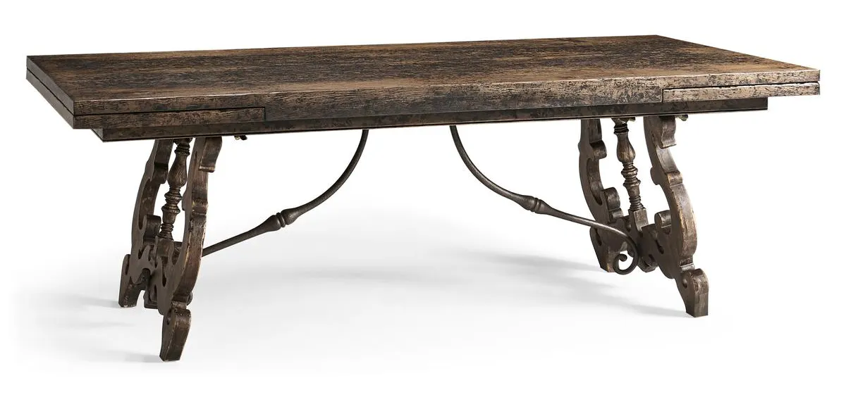 Jonathan Charles 491348-BCL-86L Caldera Rectangular Dining Table 86" Jonathan Charles 491348-BCL-86L Caldera Rectangular Dining Table 86"