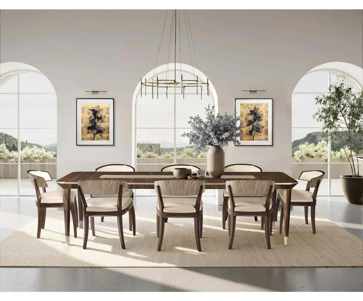 Jonathan Charles 500607-VGS-112L Terra Rectangular Dining Table 112 Inch Jonathan Charles 500607-VGS-112L Terra Rectangular Dining Table 112 Inch