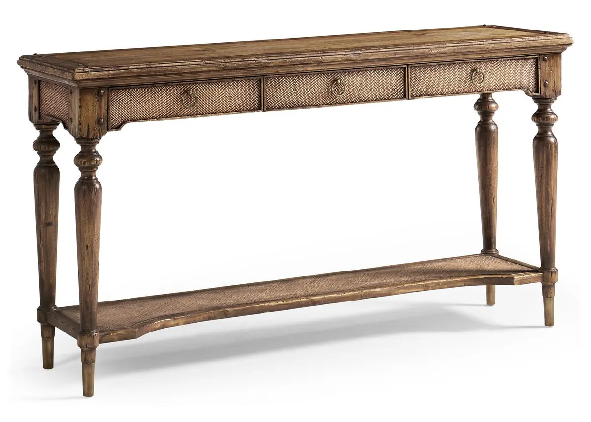 Jonathan Charles 491340-C012 Palm Court Balmond Console Table Jonathan Charles 491340-C012 Palm Court Balmond Console Table