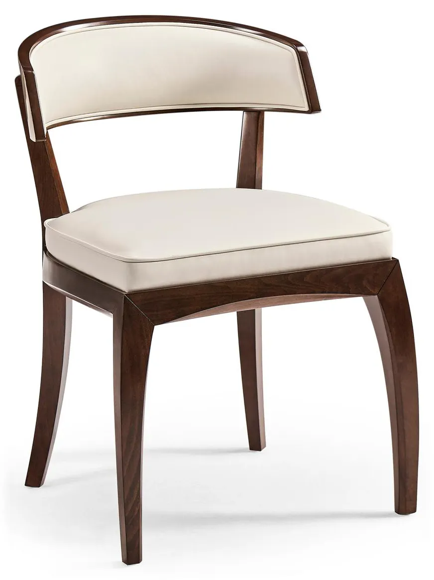 Jonathan Charles 500613-ZRD-L046 Ziricote Dining Side Chair Jonathan Charles 500613-ZRD-L046 Ziricote Dining Side Chair