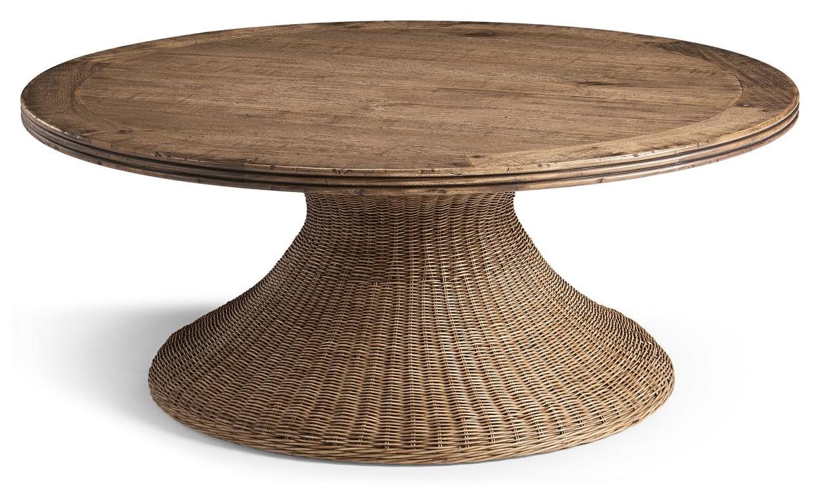 Jonathan Charles 491331-C012 Palm Court Rattan Coffee Table Jonathan Charles 491331-C012 Palm Court Rattan Coffee Table