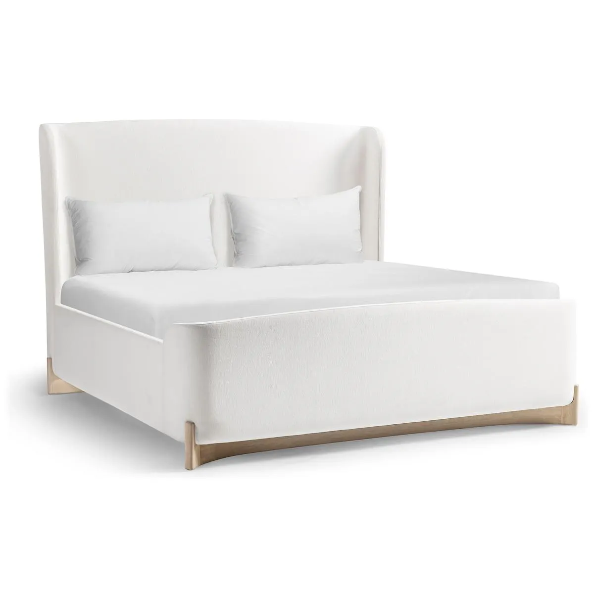 Jonathan Charles 500600-BLO-K-F067 Keel Upholstered US King Bed