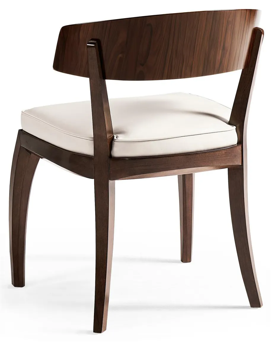 Jonathan Charles 500613-ZRD-L046 Ziricote Dining Side Chair Jonathan Charles 500613-ZRD-L046 Ziricote Dining Side Chair