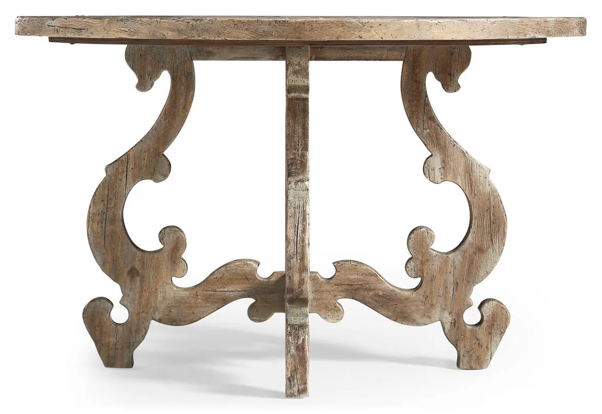 Jonathan Charles 491347-LSW-48D Caldera Round Dining Table 48" Jonathan Charles 491347-LSW-48D Caldera Round Dining Table 48"