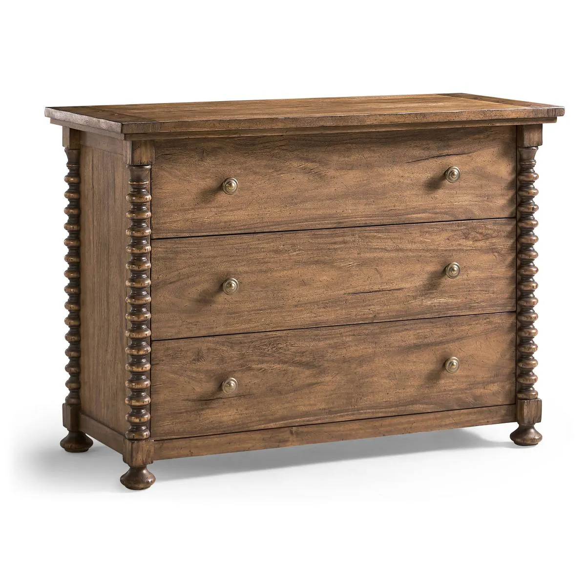 Jonathan Charles 491346-MSW Tamarisk Three Drawer Chest