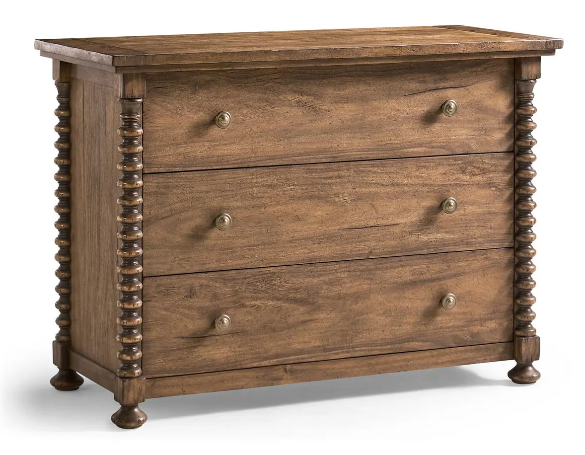Jonathan Charles 491346-MSW Tamarisk Three Drawer Chest Jonathan Charles 491346-MSW Tamarisk Three Drawer Chest