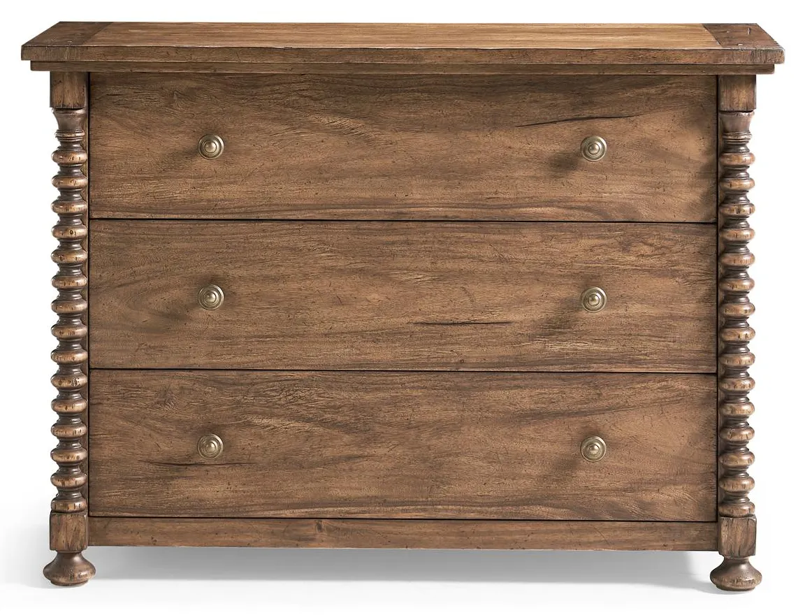 Jonathan Charles 491346-MSW Tamarisk Three Drawer Chest Jonathan Charles 491346-MSW Tamarisk Three Drawer Chest