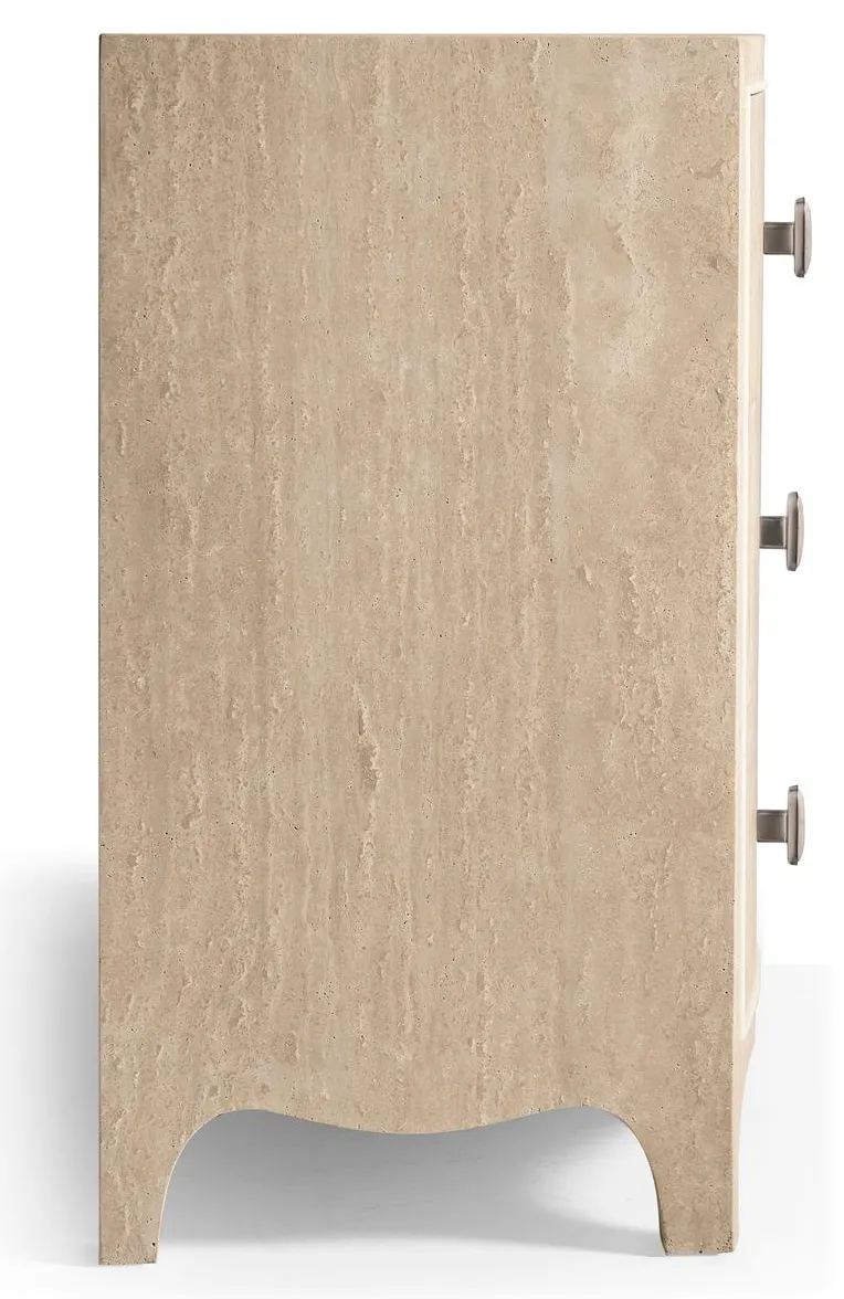 Jonathan Charles 500598-NTS Stoneleigh Travertine Chest Jonathan Charles 500598-NTS Stoneleigh Travertine Chest