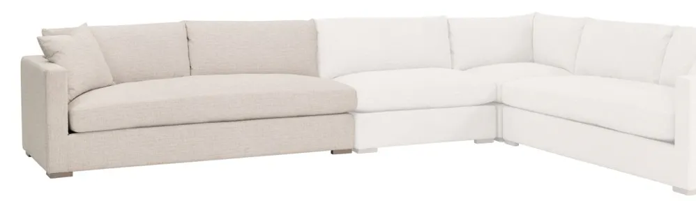 Essentials For Living 6730-2S1LA.LSSND Newport Outdoor Modular 2-Seat Left Track Arm Sofa Essentials For Living 6730-2S1LA.LSSND Newport Outdoor Modular 2-Seat Left Track Arm Sofa