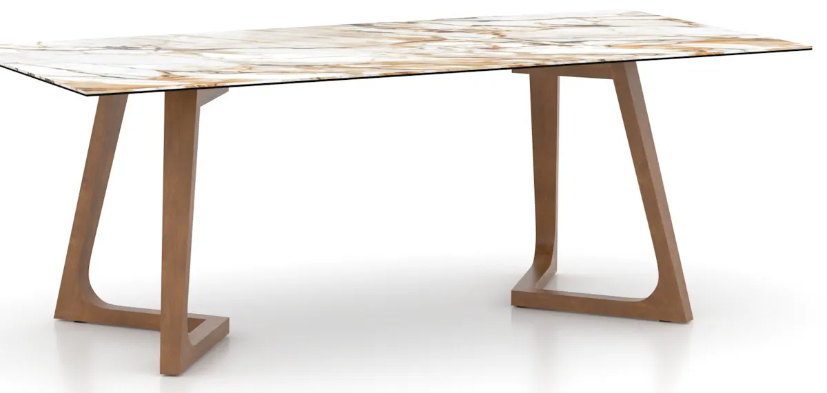 Canadel PRE04084W225MMNNF Rectangular Porcelain Table – Base MN Canadel PRE04084W225MMNNF Rectangular Porcelain Table – Base MN