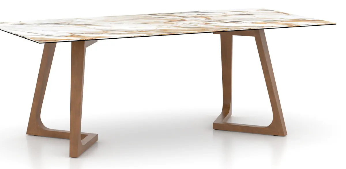 Canadel PRE04084W225MMNNF Rectangular Porcelain Table – Base MN Canadel PRE04084W225MMNNF Rectangular Porcelain Table – Base MN
