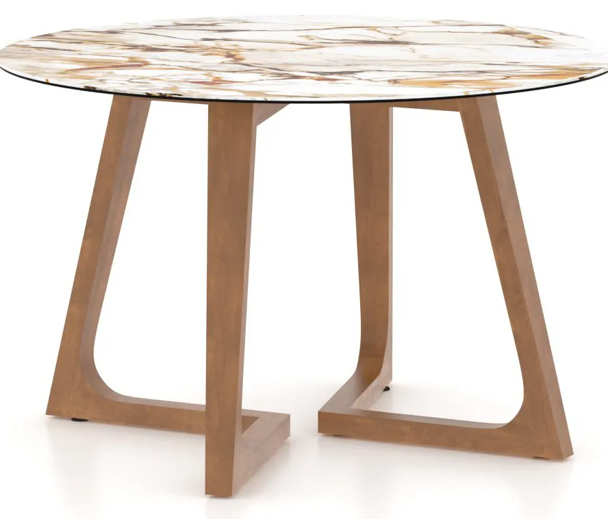 Canadel PRN04848W225MMONF Round Porcelain Table – Base MN Canadel PRN04848W225MMONF Round Porcelain Table – Base MN