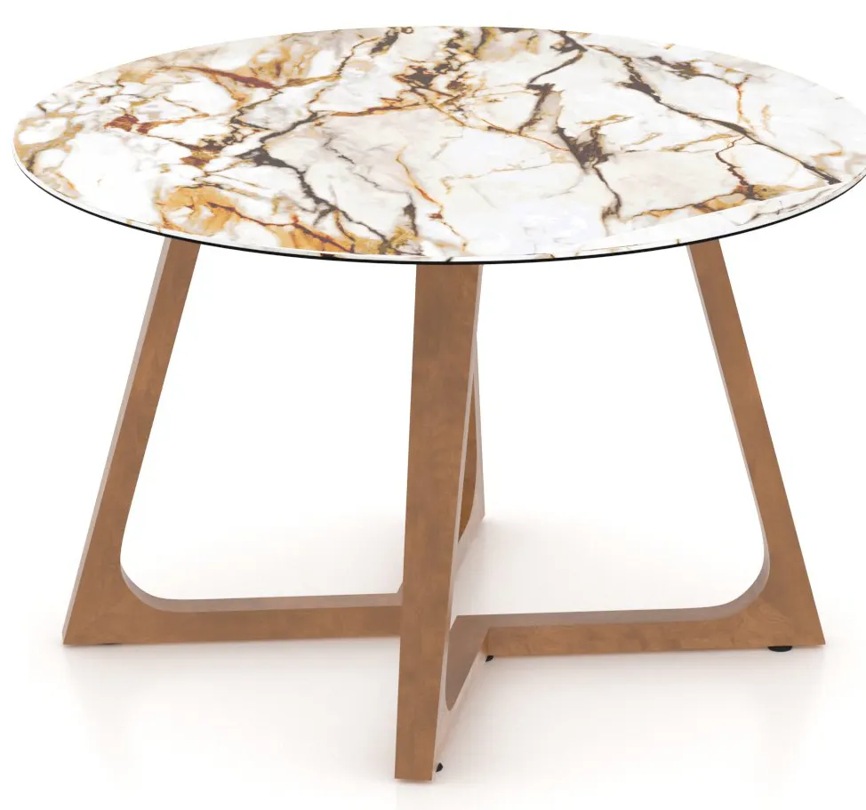 Canadel PRN04848W225MMONF Round Porcelain Table – Base MN Canadel PRN04848W225MMONF Round Porcelain Table – Base MN