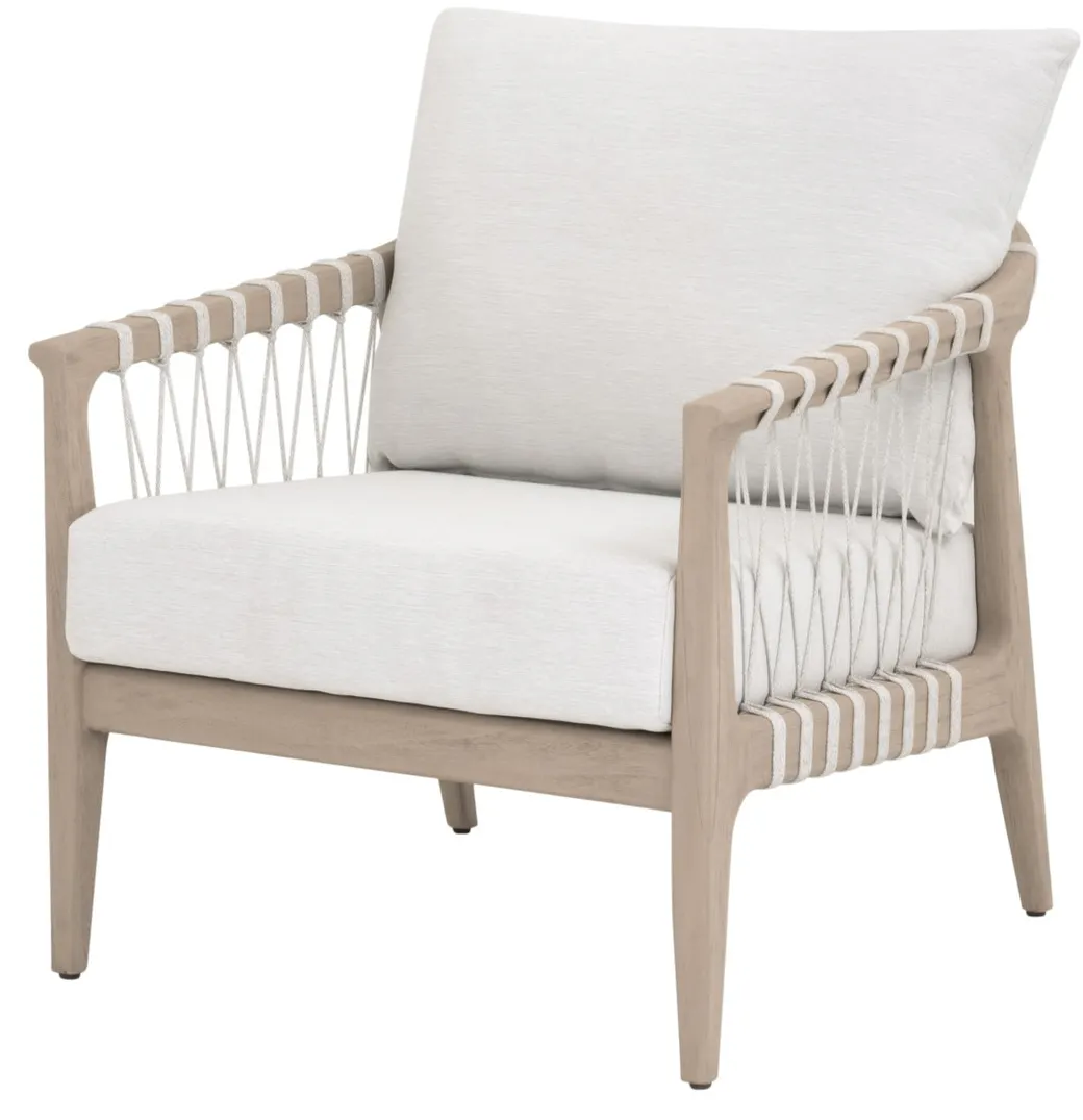 Essentials For Living 6801.WHT/WHT/W-ET Pacific Outdoor Club Chair Essentials For Living 6801.WHT/WHT/W-ET Pacific Outdoor Club Chair