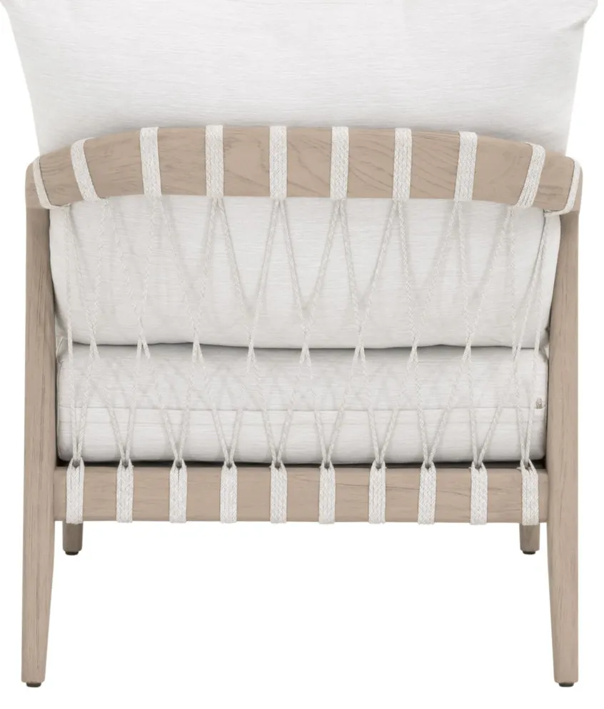 Essentials For Living 6801.WHT/WHT/W-ET Pacific Outdoor Club Chair Essentials For Living 6801.WHT/WHT/W-ET Pacific Outdoor Club Chair