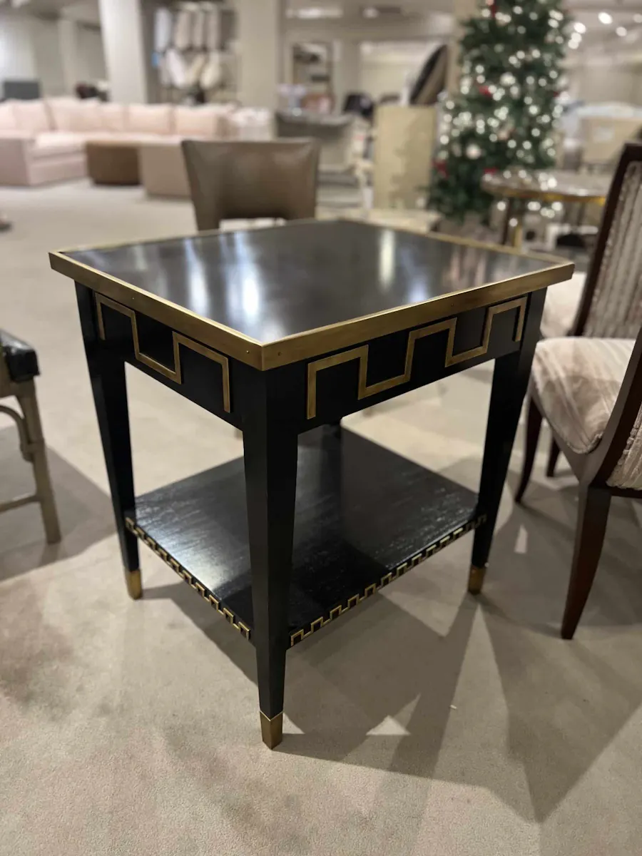 Hickory Chair HC5286-10/60 Adams Greek Key Side Table Hickory Chair HC5286-10/60 Adams Greek Key Side Table