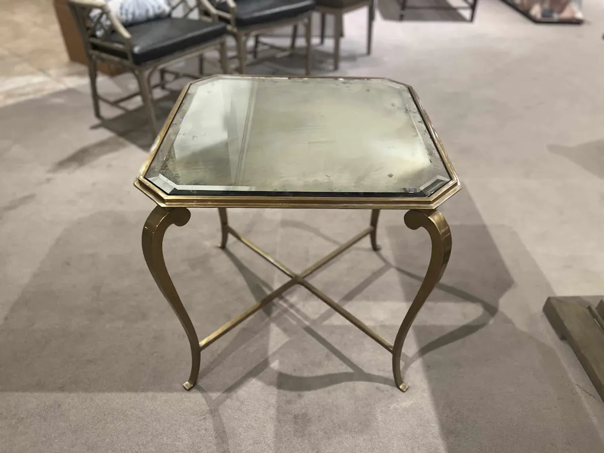 Maitland-Smith HM1043/130 Gliss Square Lamp Table Maitland-Smith HM1043/130 Gliss Square Lamp Table
