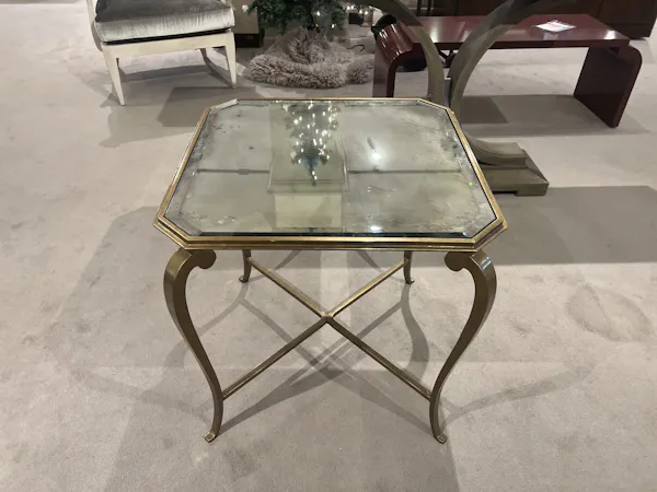 Maitland-Smith HM1043/130 Gliss Square Lamp Table Maitland-Smith HM1043/130 Gliss Square Lamp Table