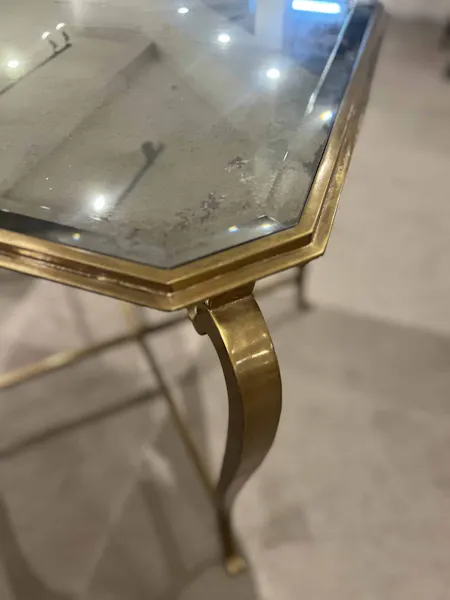Maitland-Smith HM1043/130 Gliss Square Lamp Table Maitland-Smith HM1043/130 Gliss Square Lamp Table
