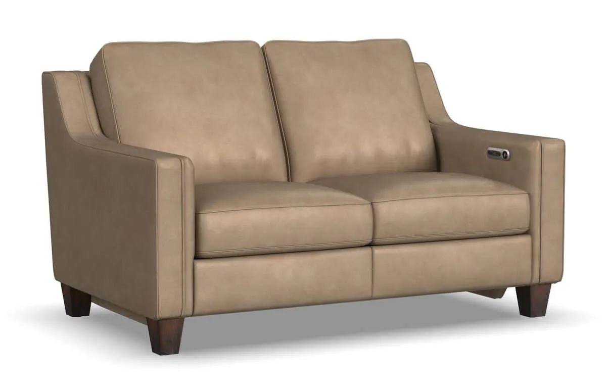 Flexsteel Q3010-600M-94678 Finley Leather Power Inclining Loveseat