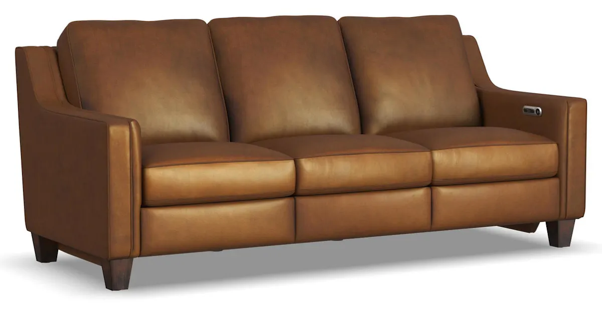 Flexsteel Q3010-620M-70572 Finley Leather Power Inclining Sofa Flexsteel Q3010-620M-70572 Finley Leather Power Inclining Sofa