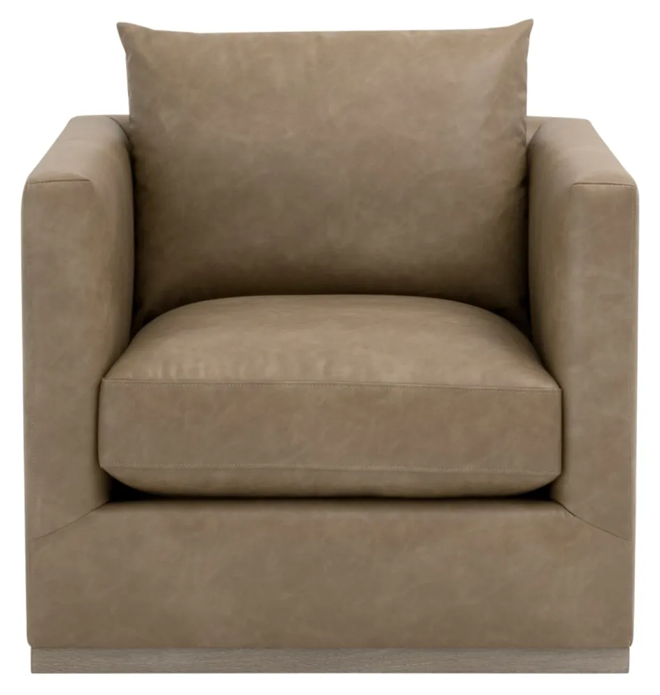Essentials For Living 6608.IVT/NG Siena Plinth Base Swivel Club Chair Essentials For Living 6608.IVT/NG Siena Plinth Base Swivel Club Chair