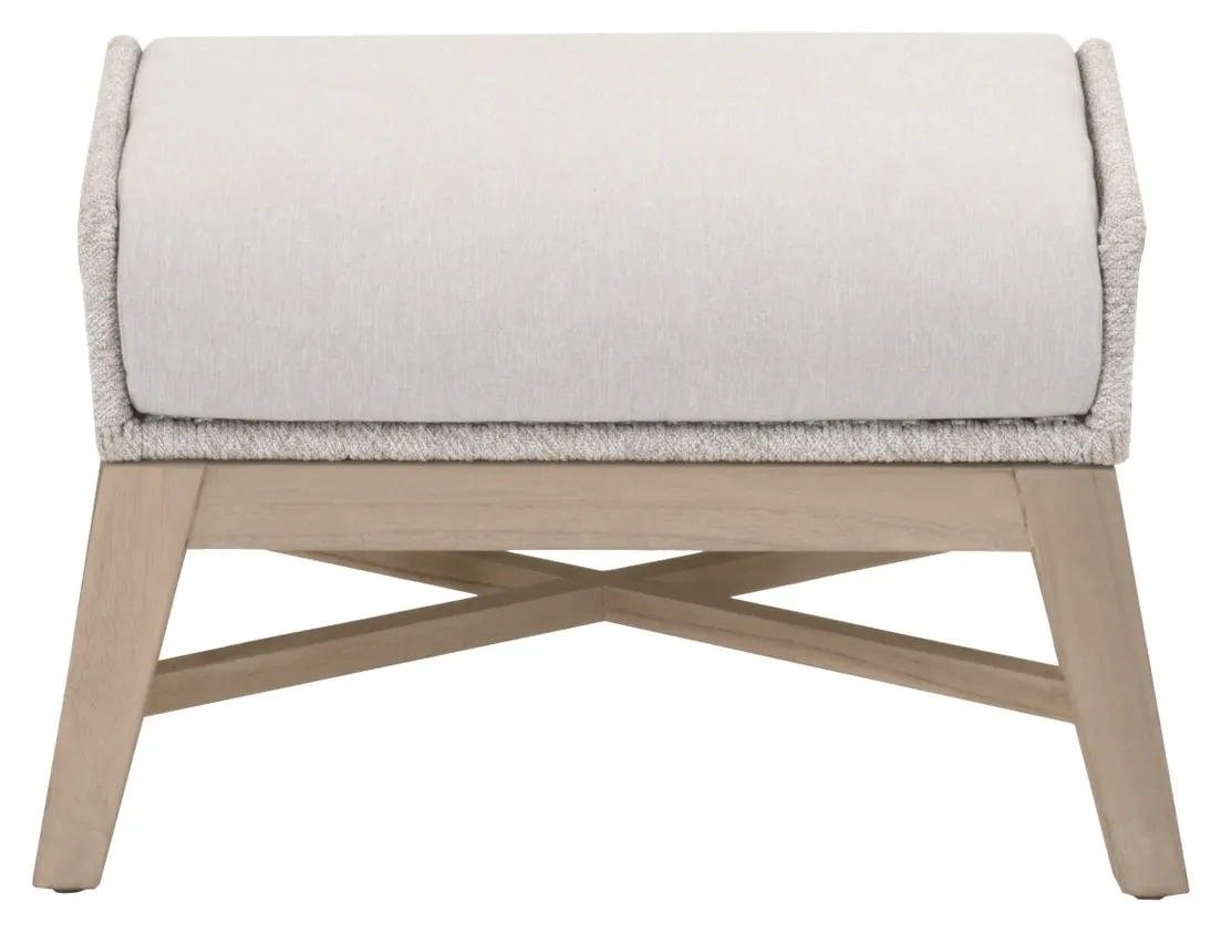 Essentials For Living 6851FS.WTA/PUM/W-ET Tapestry Outdoor Footstool Essentials For Living 6851FS.WTA/PUM/W-ET Tapestry Outdoor Footstool