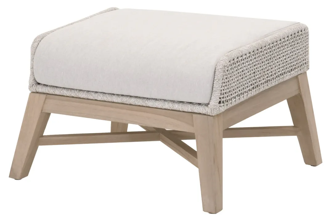 Essentials For Living 6851FS.WTA/PUM/W-ET Tapestry Outdoor Footstool Essentials For Living 6851FS.WTA/PUM/W-ET Tapestry Outdoor Footstool