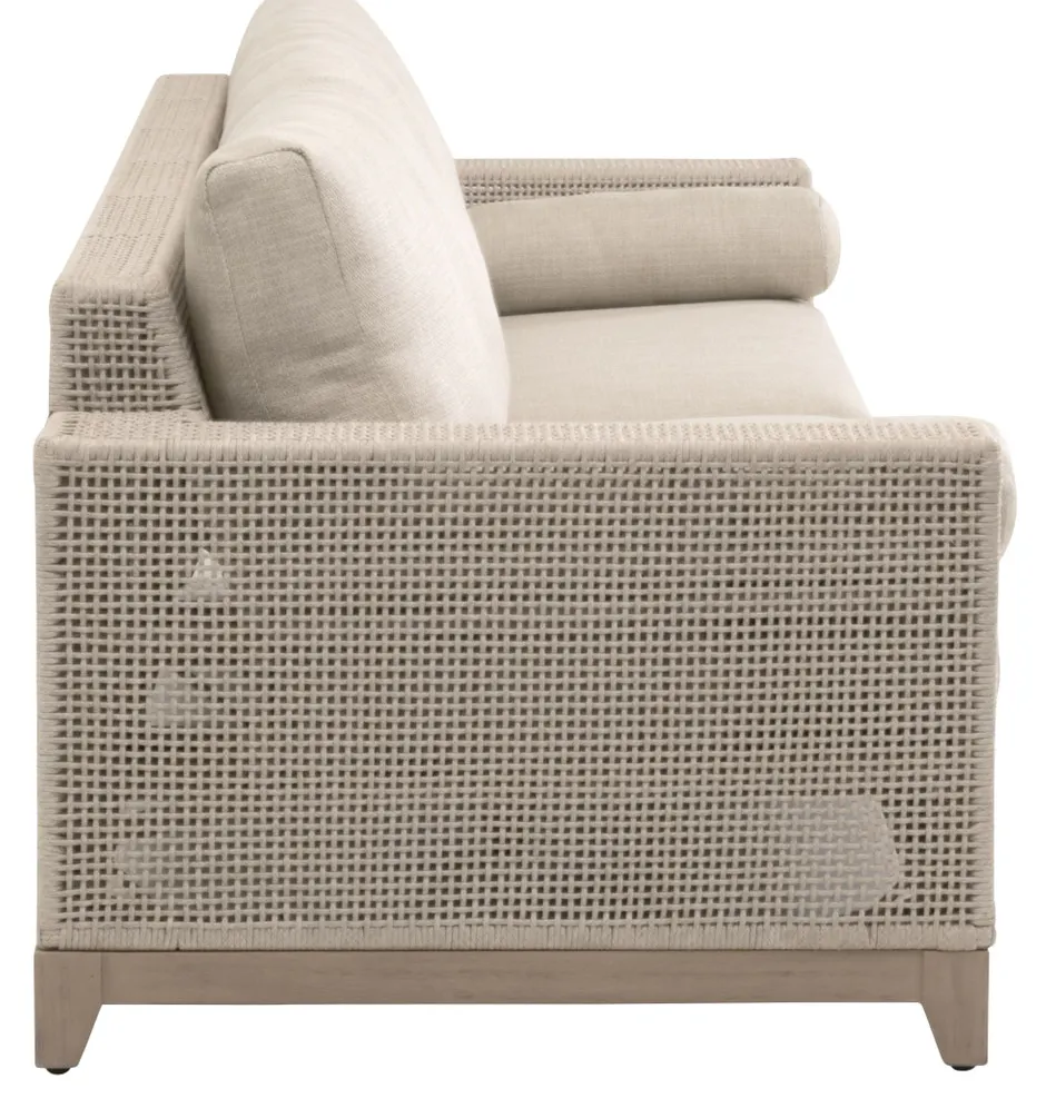 Essentials For Living 6843.OAT/ECR/W-ET Tropez Outdoor 90" Sofa Essentials For Living 6843.OAT/ECR/W-ET Tropez Outdoor 90" Sofa