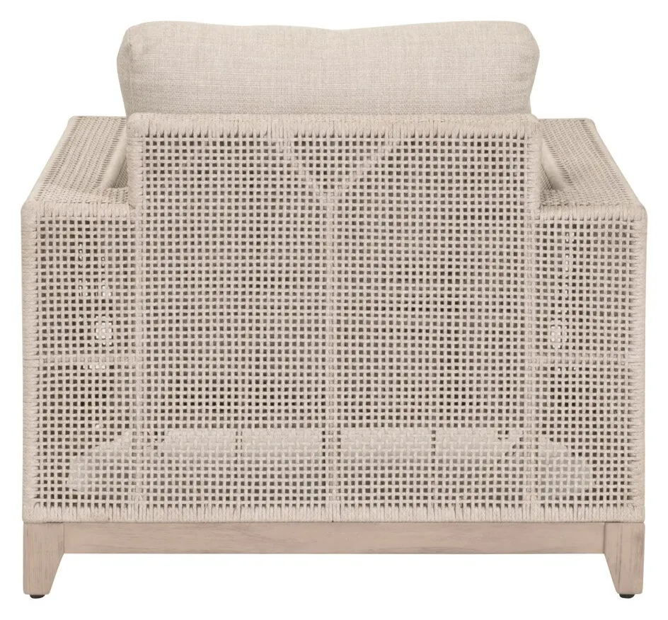 Essentials For Living 6843-1.OAT/ECR/W-ET Tropez Outdoor Sofa Chair Essentials For Living 6843-1.OAT/ECR/W-ET Tropez Outdoor Sofa Chair