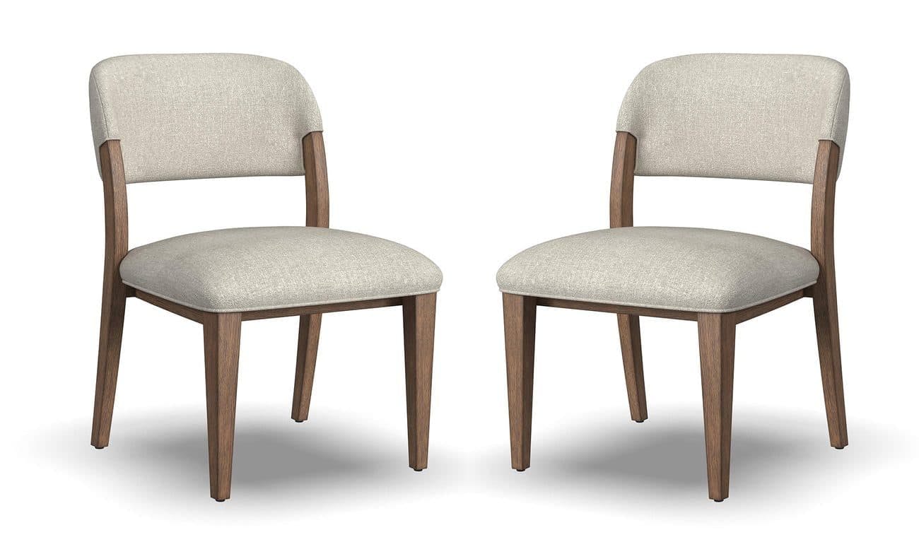 Flexsteel W1016-842 Lyra Pair of Barrel Chairs (upholstered)