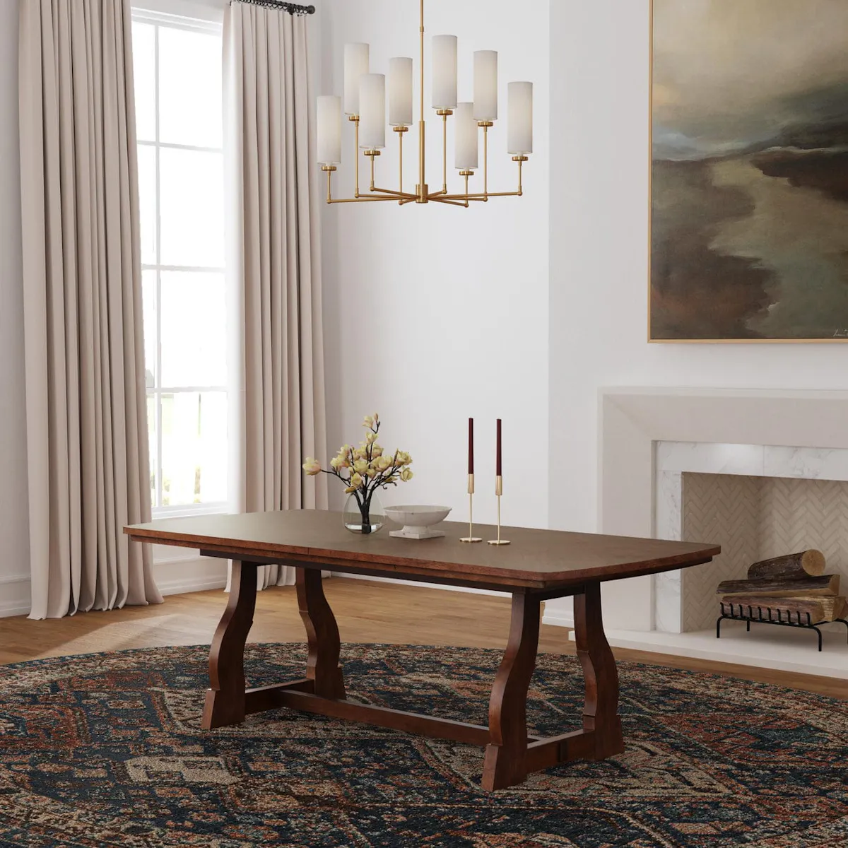 Flexsteel W1042-831 Bellevue Rectangular Dining Table Flexsteel W1042-831 Bellevue Rectangular Dining Table