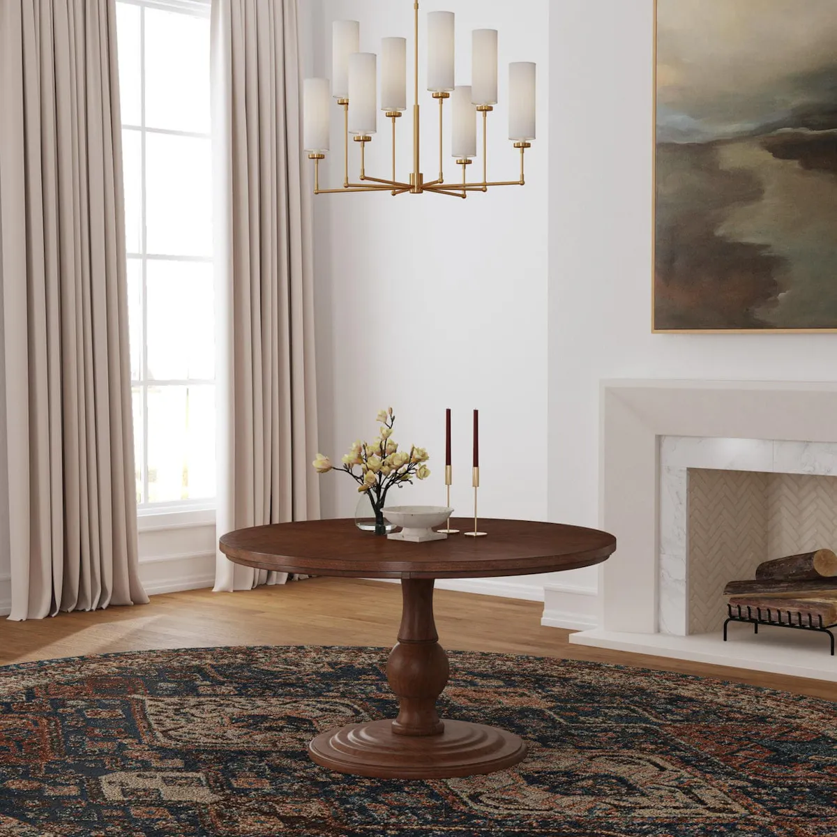 Flexsteel W1042-834 Bellevue Round Dining Table Flexsteel W1042-834 Bellevue Round Dining Table