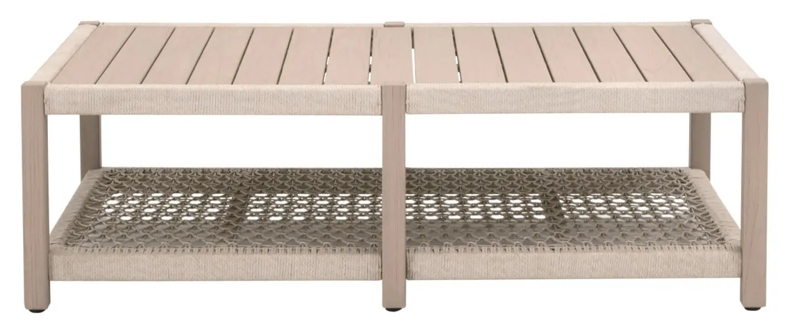 Essentials For Living 6870.OAT/W-ET Wrap Outdoor Coffee Table Essentials For Living 6870.OAT/W-ET Wrap Outdoor Coffee Table