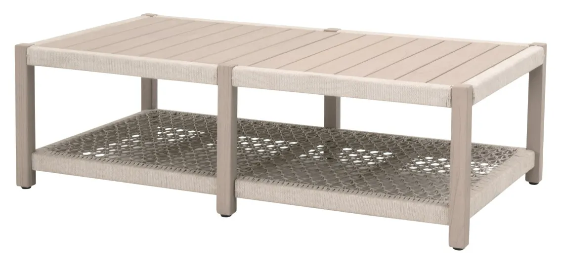 Essentials For Living 6870.OAT/W-ET Wrap Outdoor Coffee Table Essentials For Living 6870.OAT/W-ET Wrap Outdoor Coffee Table