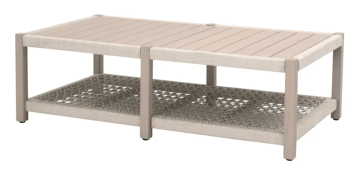 Essentials For Living 6870.OAT/W-ET Wrap Outdoor Coffee Table Essentials For Living 6870.OAT/W-ET Wrap Outdoor Coffee Table