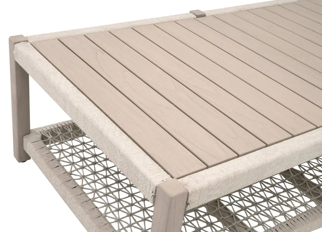 Essentials For Living 6870.OAT/W-ET Wrap Outdoor Coffee Table Essentials For Living 6870.OAT/W-ET Wrap Outdoor Coffee Table