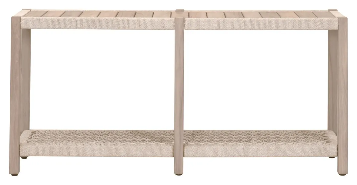 Essentials For Living 6873.OAT/W-ET Wrap Outdoor Console Table Essentials For Living 6873.OAT/W-ET Wrap Outdoor Console Table