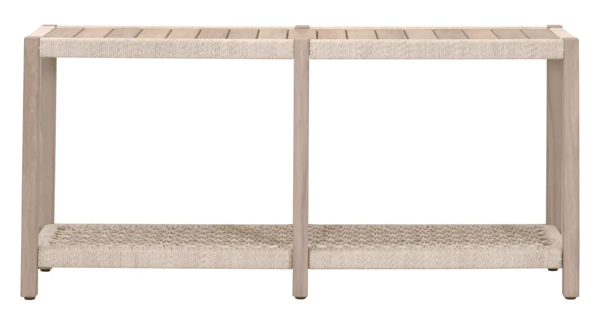 Essentials For Living 6873.OAT/W-ET Wrap Outdoor Console Table Essentials For Living 6873.OAT/W-ET Wrap Outdoor Console Table