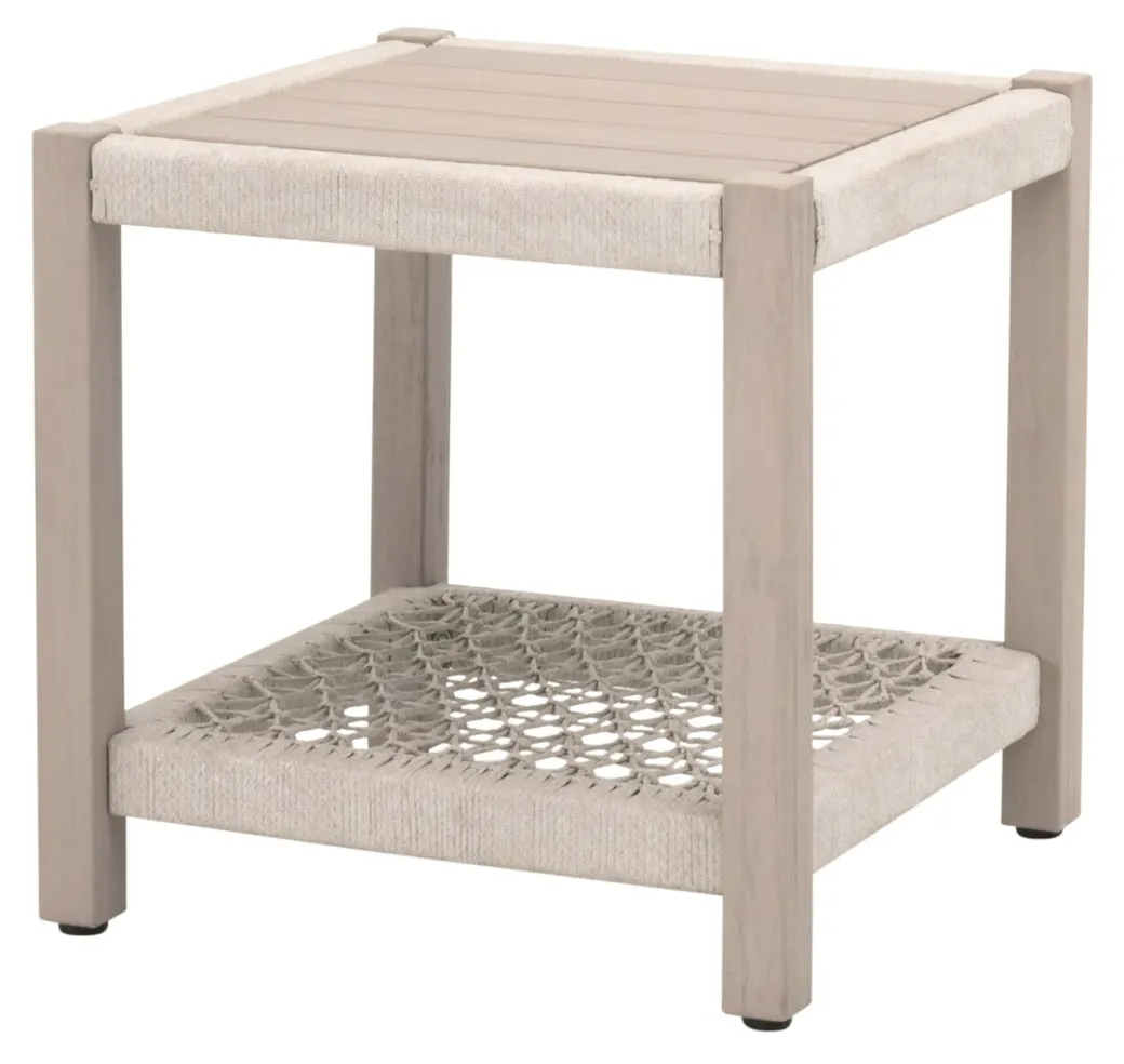 Essentials For Living 6872.OAT/W-ET Wrap Outdoor End Table Essentials For Living 6872.OAT/W-ET Wrap Outdoor End Table