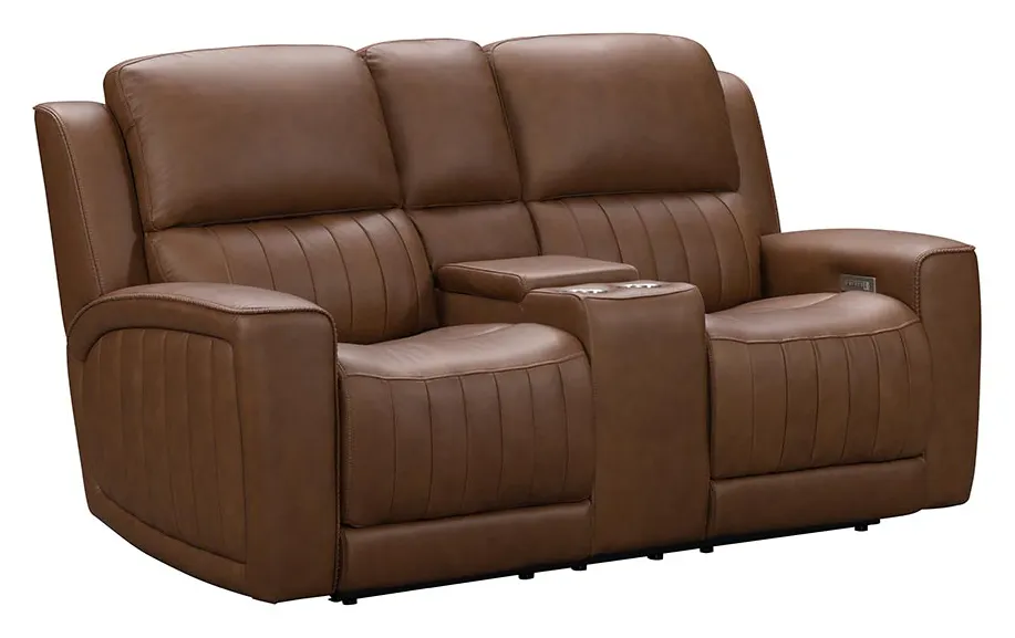 BarcaLounger 24PHL-1303-3761-84 Pierce Transitional Power Reclining Loveseat with Storage Console BarcaLounger 24PHL-1303-3761-84 Pierce Transitional Power Reclining Loveseat with Storage Console