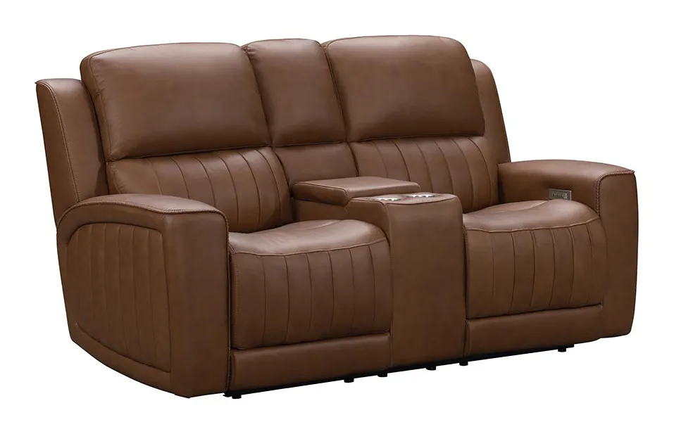 BarcaLounger 24PHL-1303-3761-84 Pierce Transitional Power Reclining Loveseat with Storage Console BarcaLounger 24PHL-1303-3761-84 Pierce Transitional Power Reclining Loveseat with Storage Console