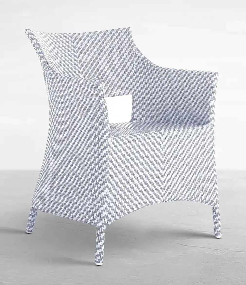 Summer Classics 1440 Bari N-Dura Resin Wicker Outdoor Arm Chair
