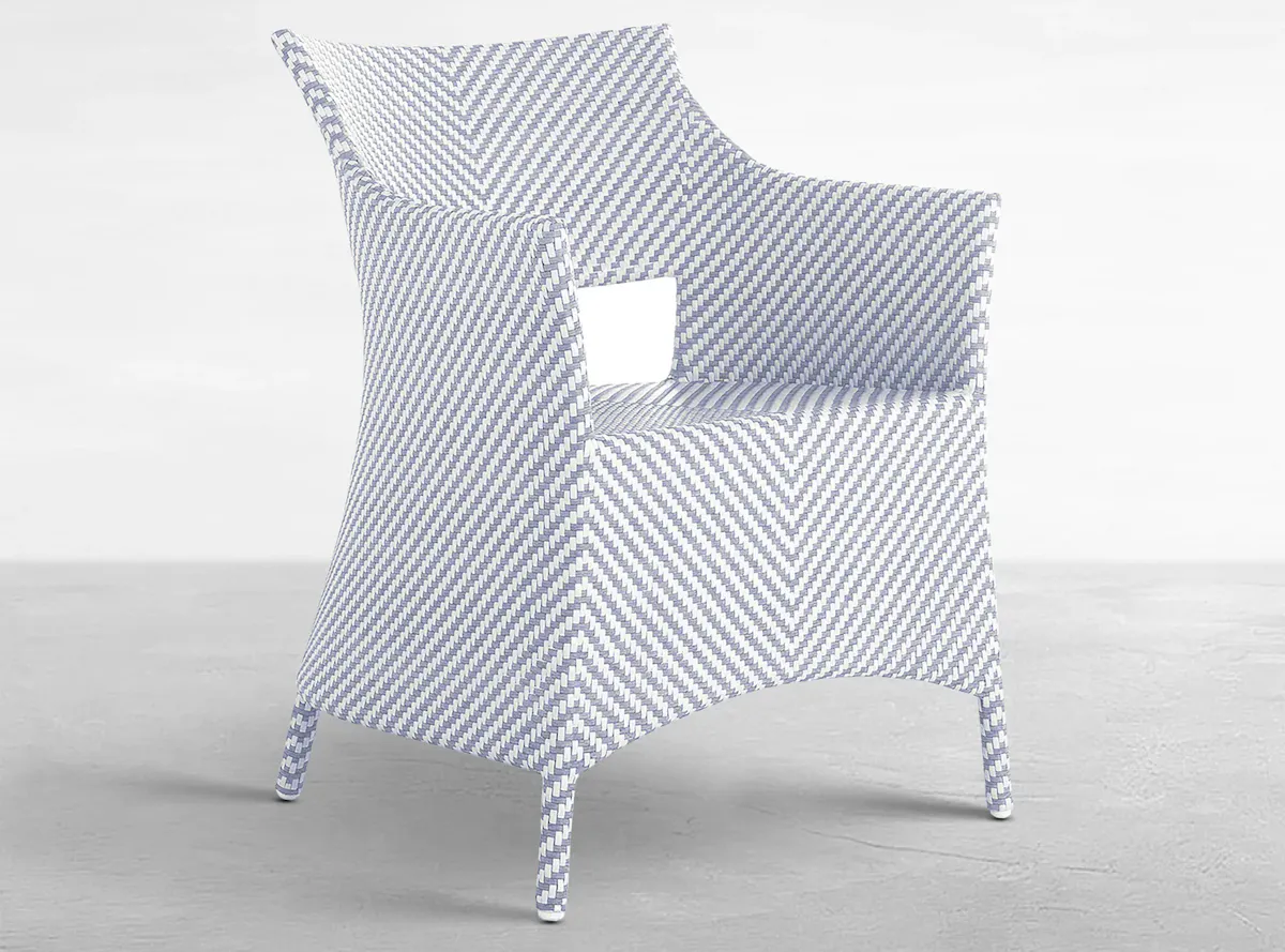 Summer Classics 1440 Bari N-Dura Resin Wicker Outdoor Arm Chair Summer Classics 1440 Bari N-Dura Resin Wicker Outdoor Arm Chair