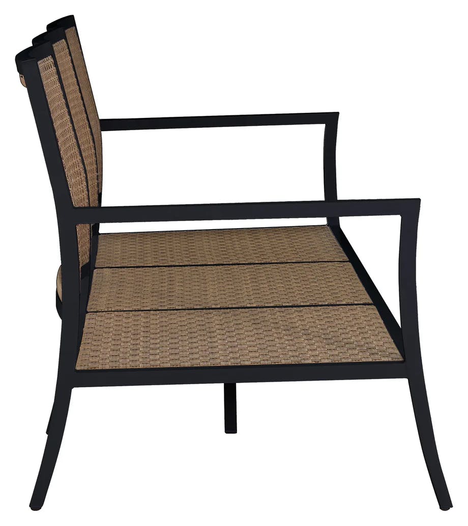 Summer Classics 1543 Bermuda Aluminum and Cane Sofa Summer Classics 1543 Bermuda Aluminum and Cane Sofa