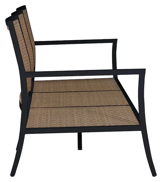 Summer Classics 1543 Bermuda Aluminum and Cane Sofa Summer Classics 1543 Bermuda Aluminum and Cane Sofa