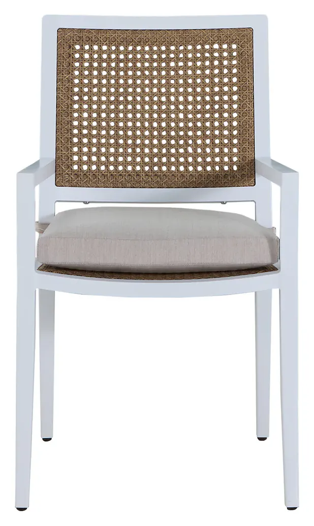 Summer Classics 1542 Bermuda Aluminum and Cane Stacking Side Chair Summer Classics 1542 Bermuda Aluminum and Cane Stacking Side Chair