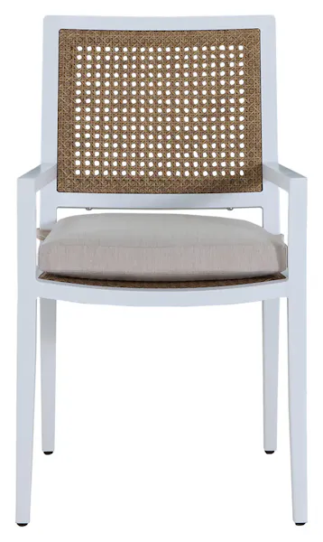 Summer Classics 1542 Bermuda Aluminum and Cane Stacking Side Chair Summer Classics 1542 Bermuda Aluminum and Cane Stacking Side Chair