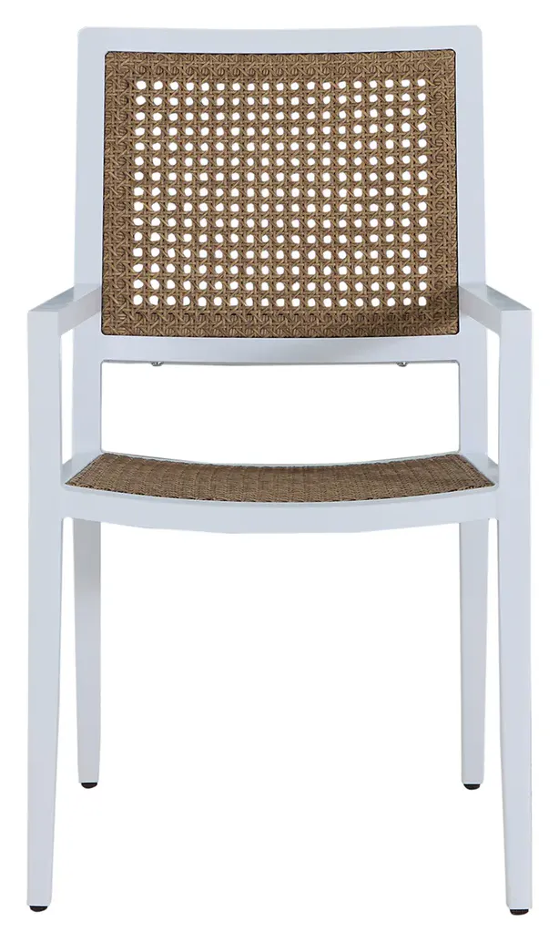 Summer Classics 1542 Bermuda Aluminum and Cane Stacking Side Chair Summer Classics 1542 Bermuda Aluminum and Cane Stacking Side Chair