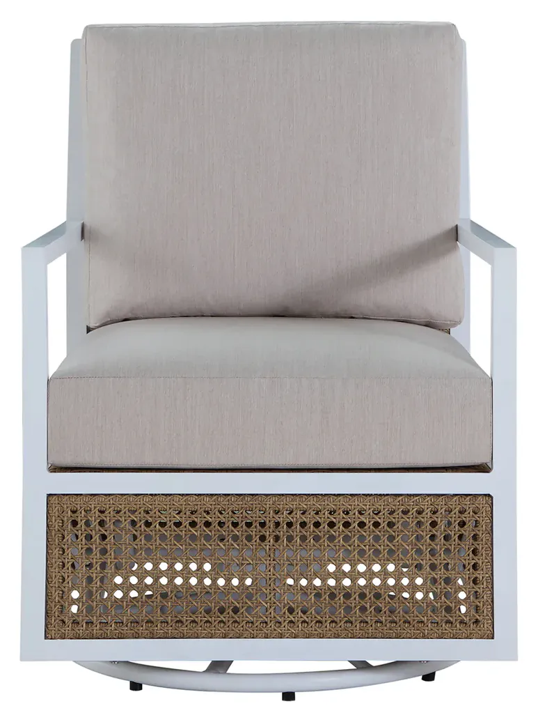 Summer Classics 1544 Bermuda Aluminum and Cane Glider Lounge Summer Classics 1544 Bermuda Aluminum and Cane Glider Lounge